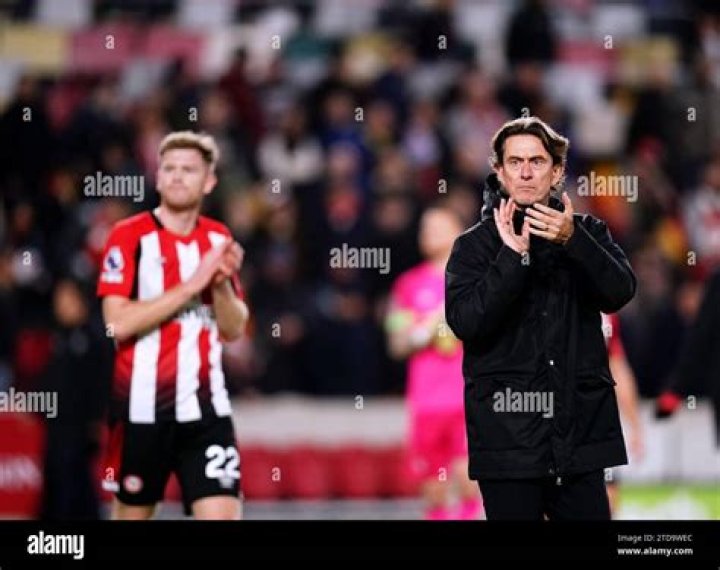 Brentford manager Thomas Frank enjoys family dinner at Chiswick