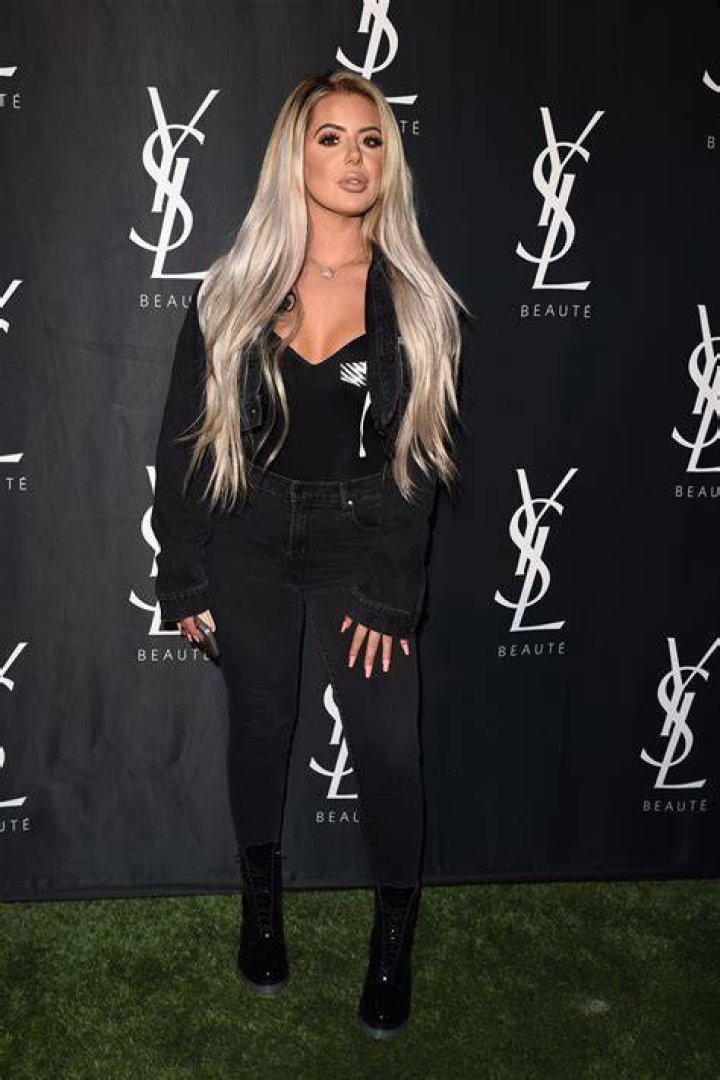 BRIELLE BIERMANN at YSL Beauty Festival Featuring Halsey in Palm