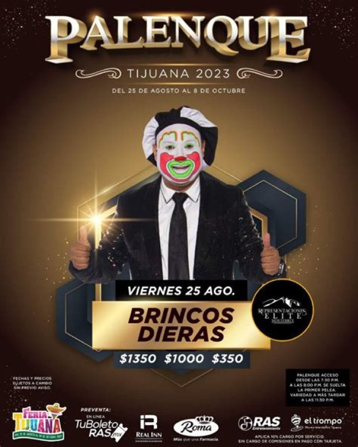 Brincos Dieras en el Palenque Tijuana Feria de Tijuana