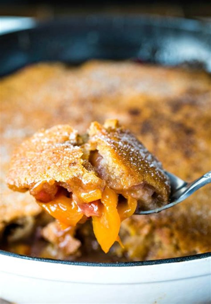Brown Sugar Peach Cobbler I Heart Eating