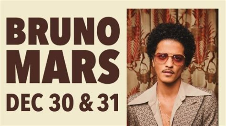 Bruno Mars New Year&rsquo;s Eve Las Vegas Tickets Where to Buy Billboard