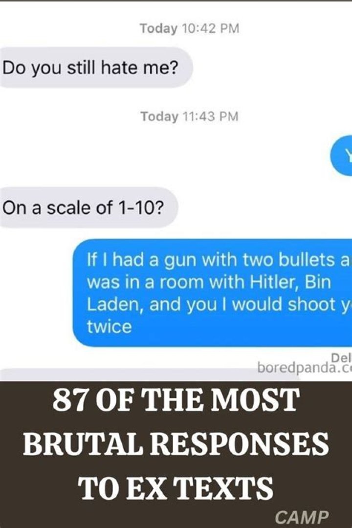 Brutal Responses To Ex Texts 80 Pics Funny Texts Crush, Funny Text