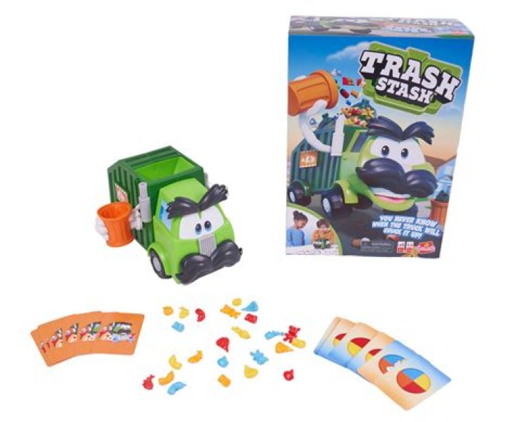 Buy Goliath Trash Stash Game Fill Trashcan, Watch It Dump into Truck