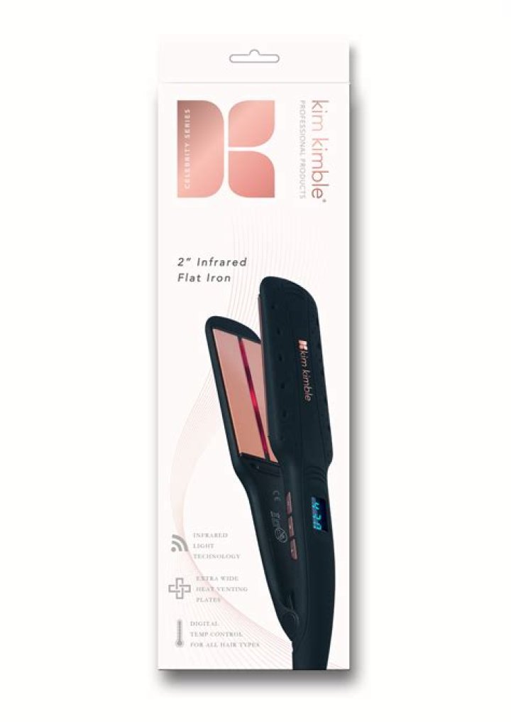 Buy Kim Kimble Infrared Professional 2 Ceramic Tourmaline Flat Iron