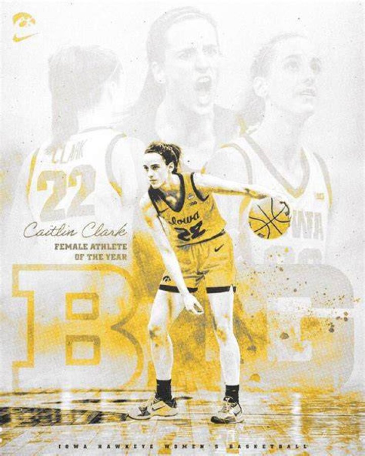 Caitlin Clark named 202223 Big Ten Preseason Player of the Year Hawk