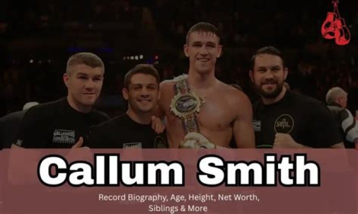 Callum Smith Record Callum Smith Boxing Fight Record 2021