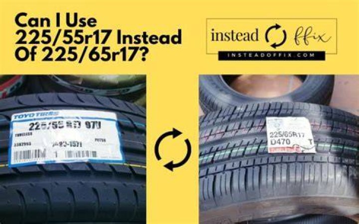 Can I Use 235/60R17 Instead of 225/65R17?