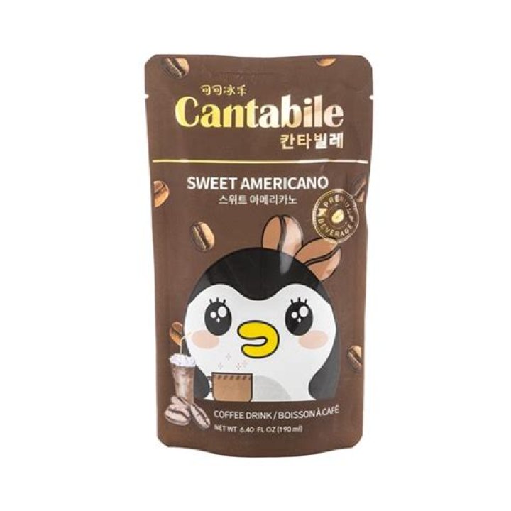 Cantabile Sweet Americano Coffee Drink, 7.09 oz Coffee Americano 