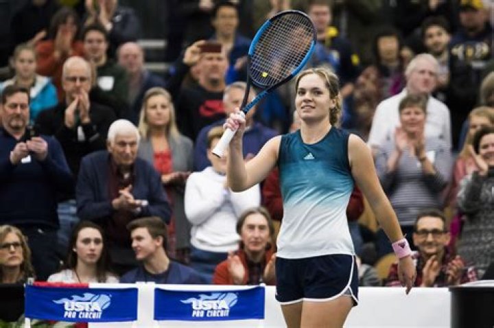 Caty McNally vs. Jessica Pegula in Dow Tennis Classic Feb. 3, 2019