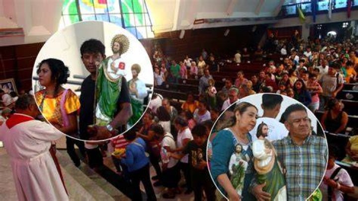 Celebran a San Judas Tadeo pese a pandemia con mini feria El Heraldo