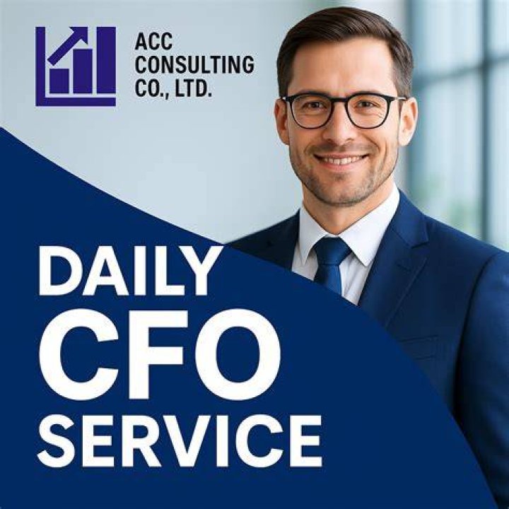 CFO Management Consulting image of team member at desk