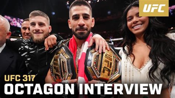 Charles Oliveria Octagon Interview UFC