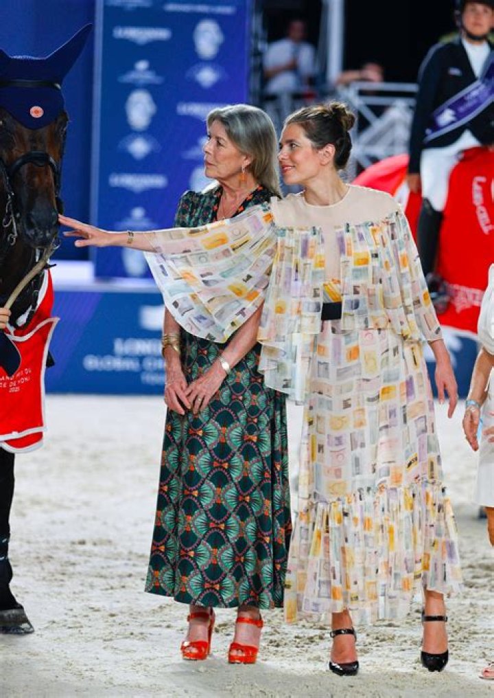 Charlotte Casiraghi, Princess Caroline Are Looking More Alike Each Day