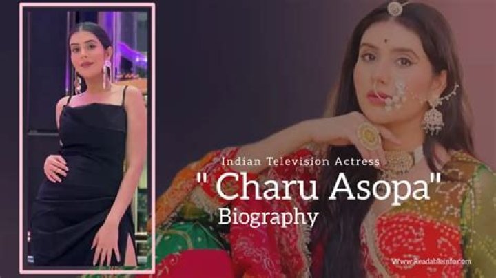 Charu Asopa Wiki [Actress], Biography, Family, Age, Boyfriend, Net