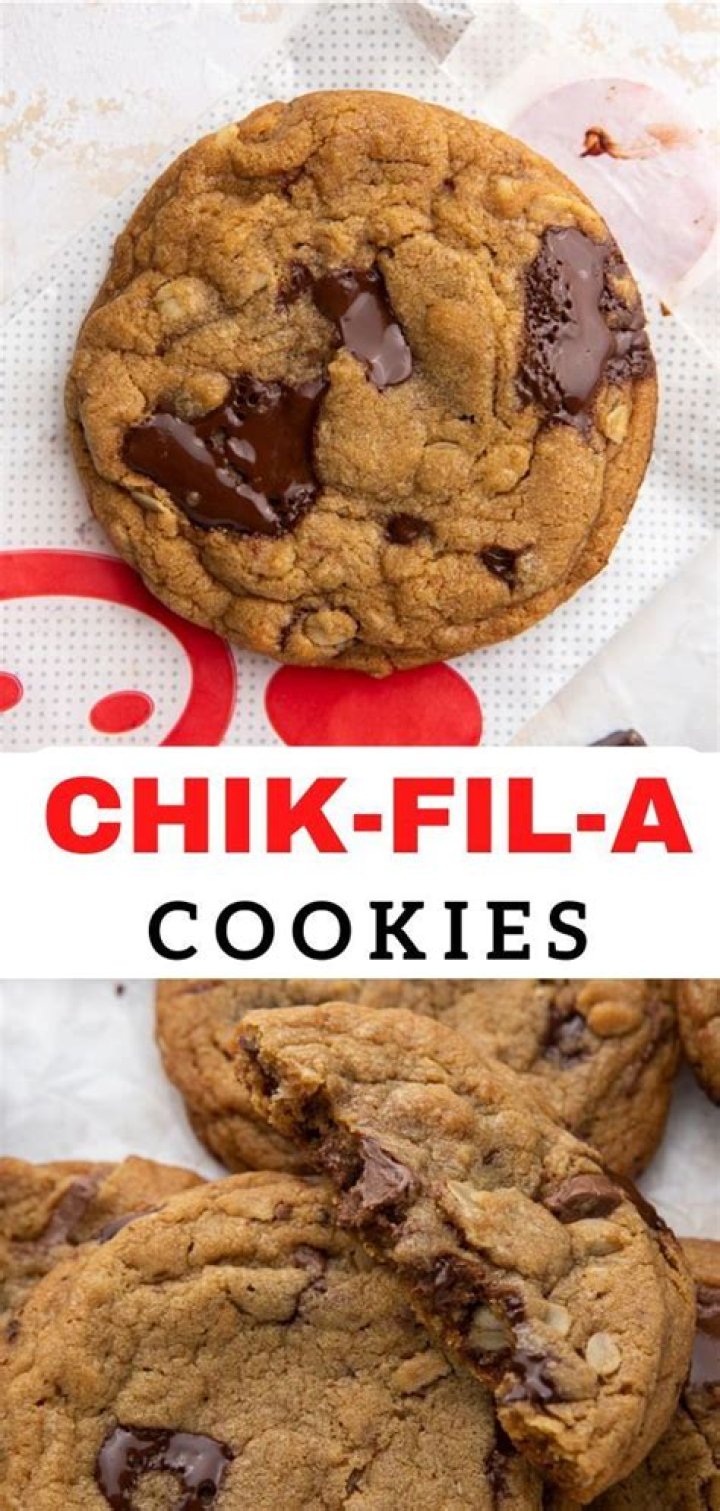 ChickfilA Copycat Chocolate Chip Cookies Home On Oak