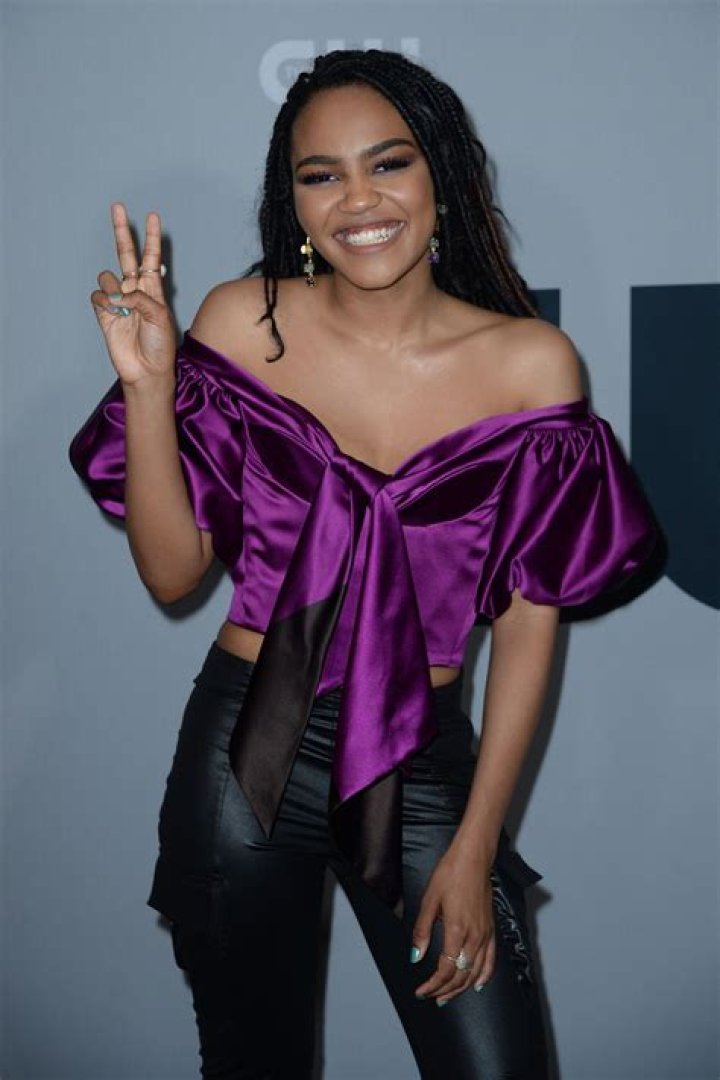 China Anne McClain CW Network Upfront Presentation in NYC 05/17/2018