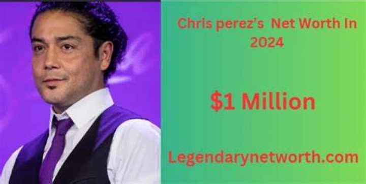 Chris Perez Net Worth Biography, Career, and Cars Digital