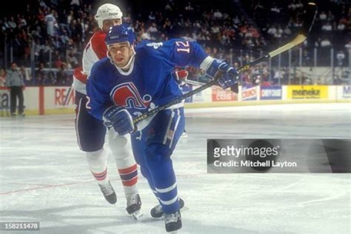 Chris Simon LW..Quebec Nordiques Hockey, Nhl players, Nhl