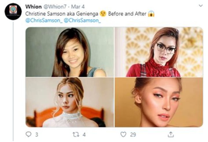 CHRISTINE SAMSON BEFORE AND AFTER PICTURES aka &ldquo;GenieNga&rdquo; on It&rsquo;s