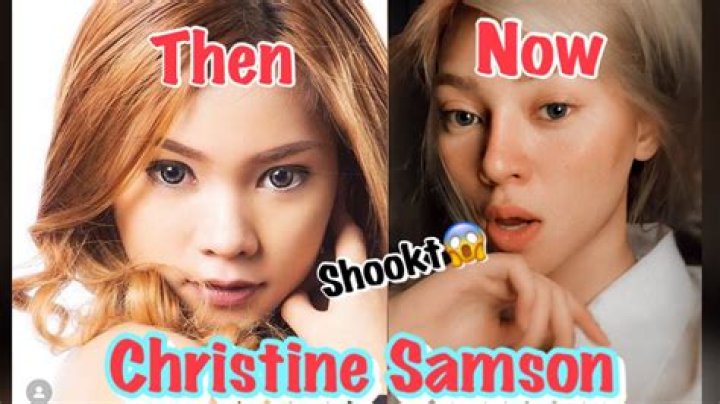 Christine Samson Then and Now ️ YouTube