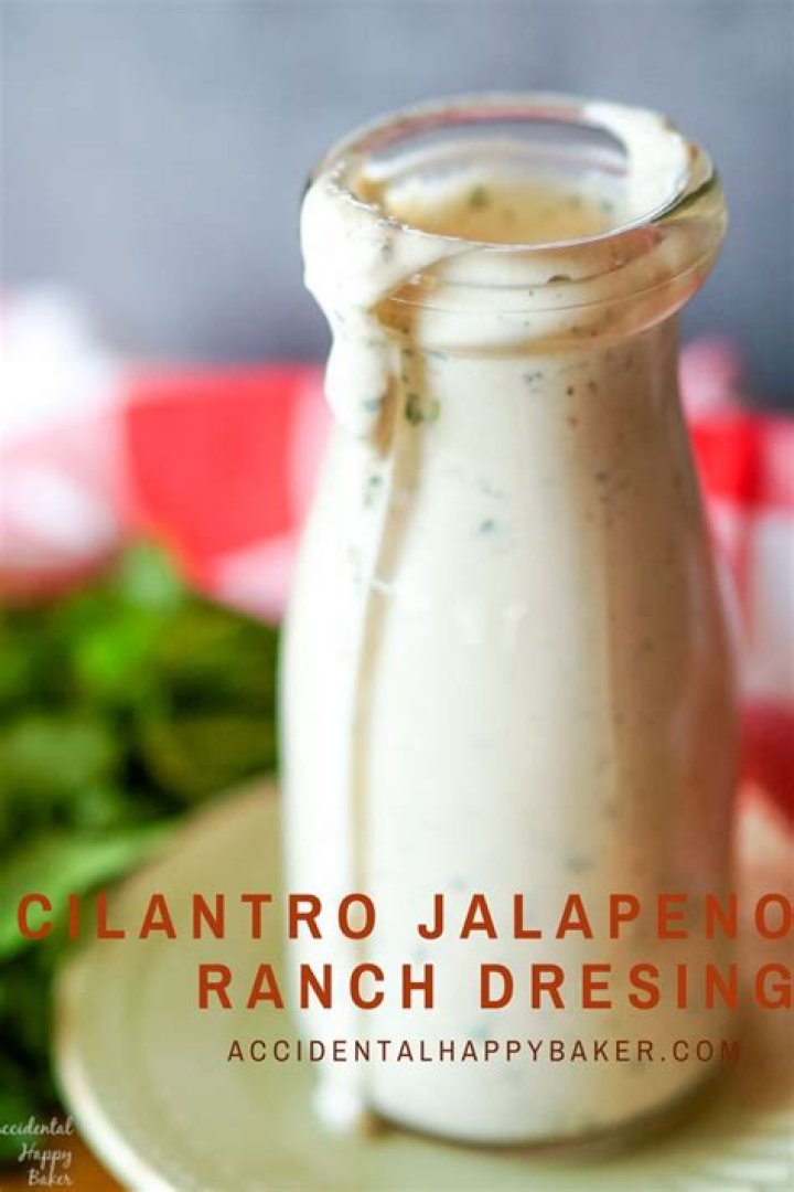 Cilantro Jalapeno Ranch Dressing