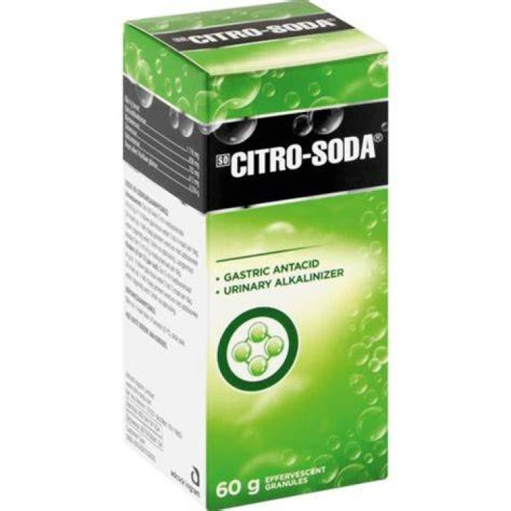 CitroSoda Original Antacid Granular Effervescent 120g Healthy