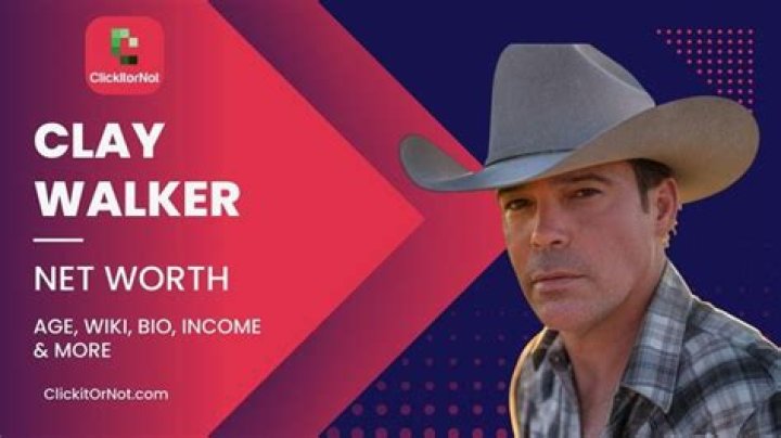 Clay Walker Net Worth (Updated 2023) Bio Overview