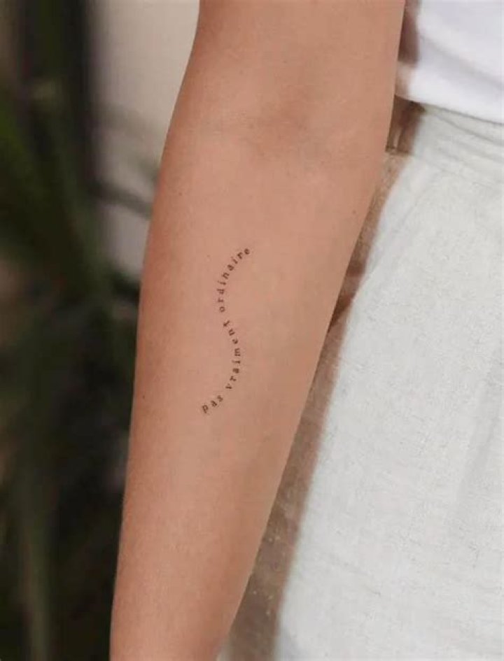 Clear Meaningful Small Forearm Tattoo Small Forearm Tattoos Small