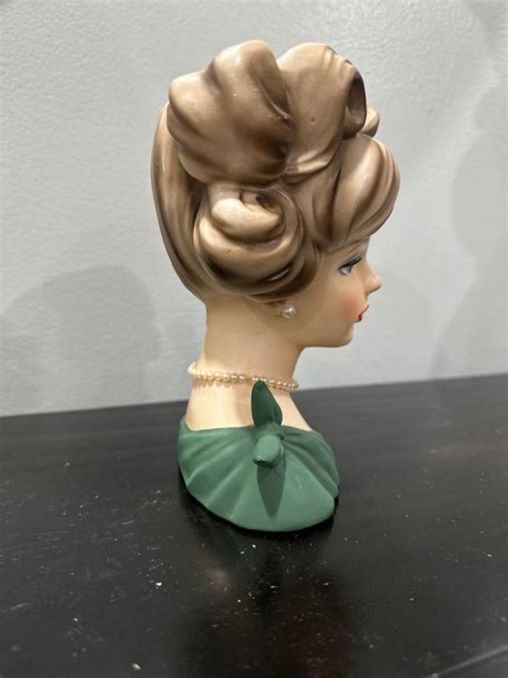CLEARANCE! Lady Head Vase * Rare Hard to Find * Vintage Inarco Mitzi
