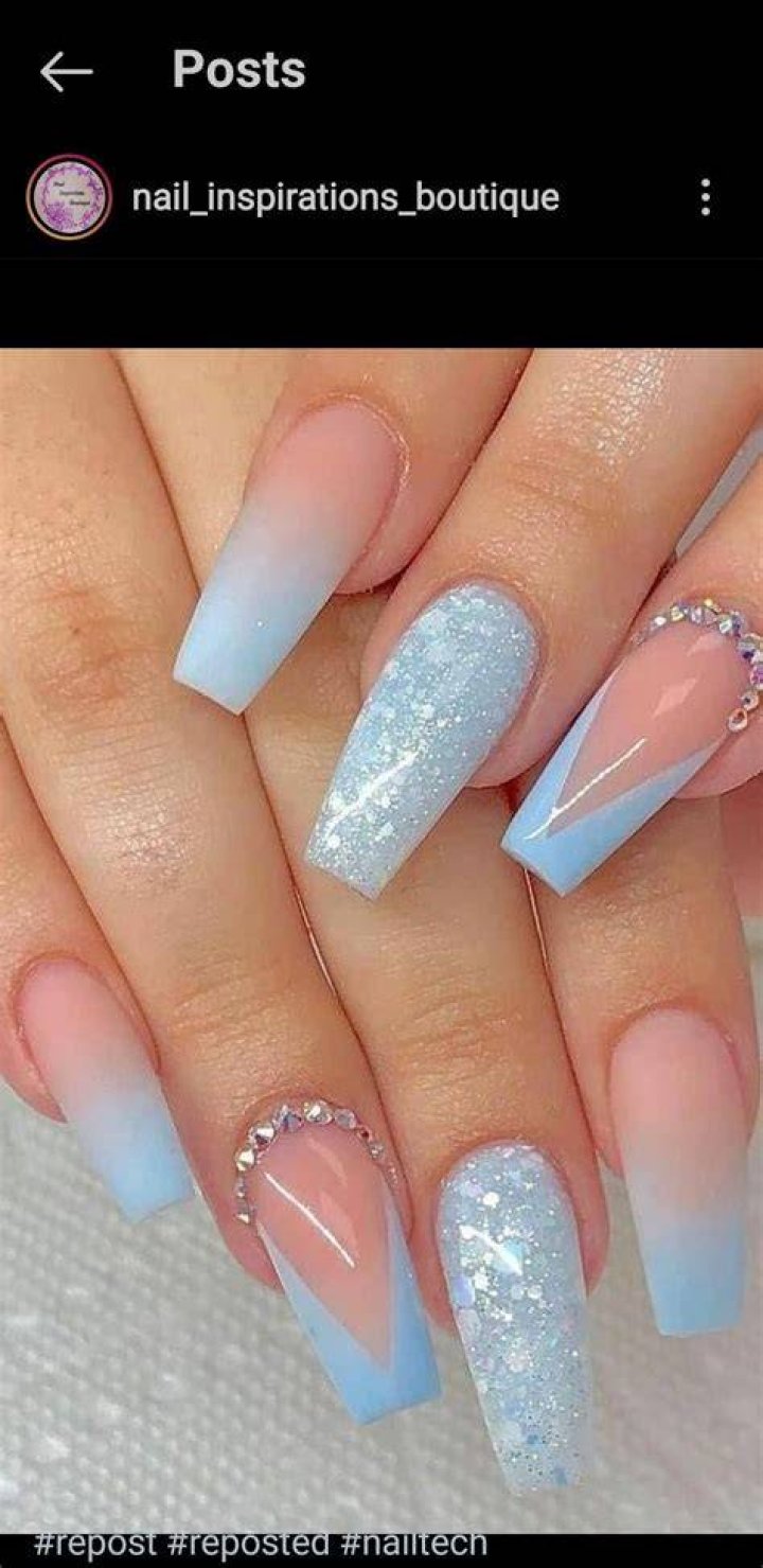 Coffin nails Acrylic nails coffin pink, Pink ombre nails, Pink