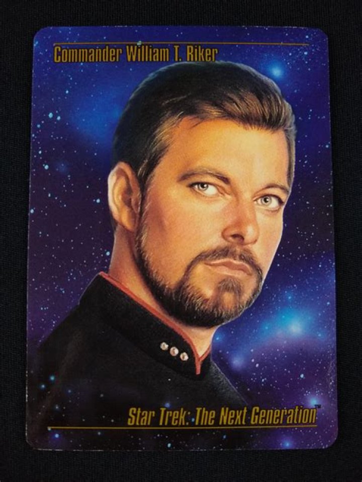 Commander William T. Riker Star TrekThe Next Generation Photo
