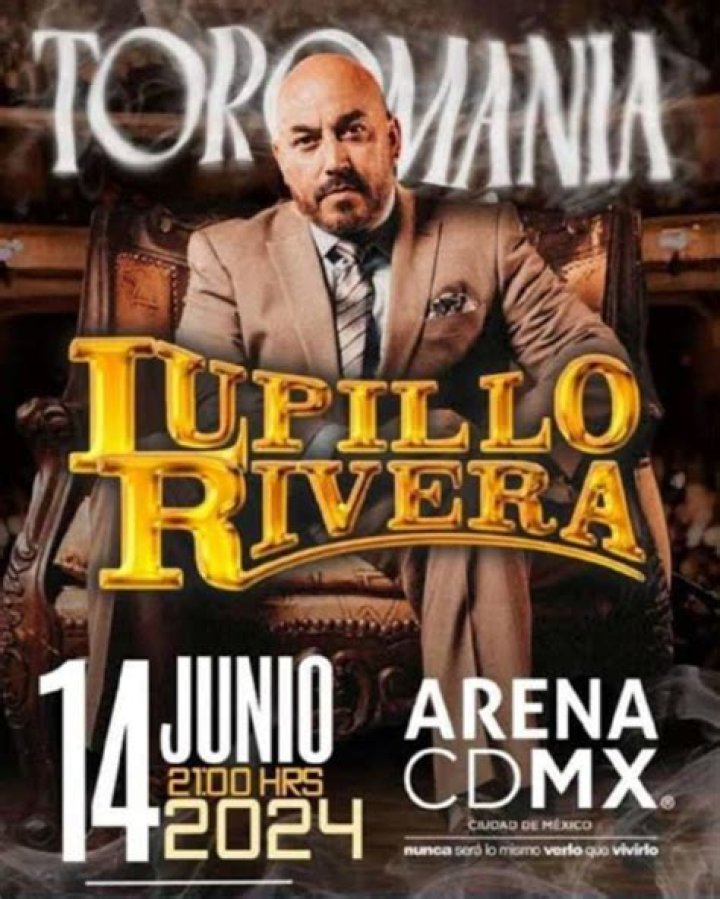 CONFIRMADO Lupillo Rivera en concierto este s&aacute;bado