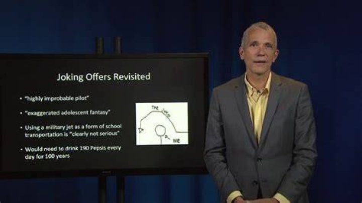 Contract Law 24 II Leonard v Pepsico (Harrier Jet ad) YouTube