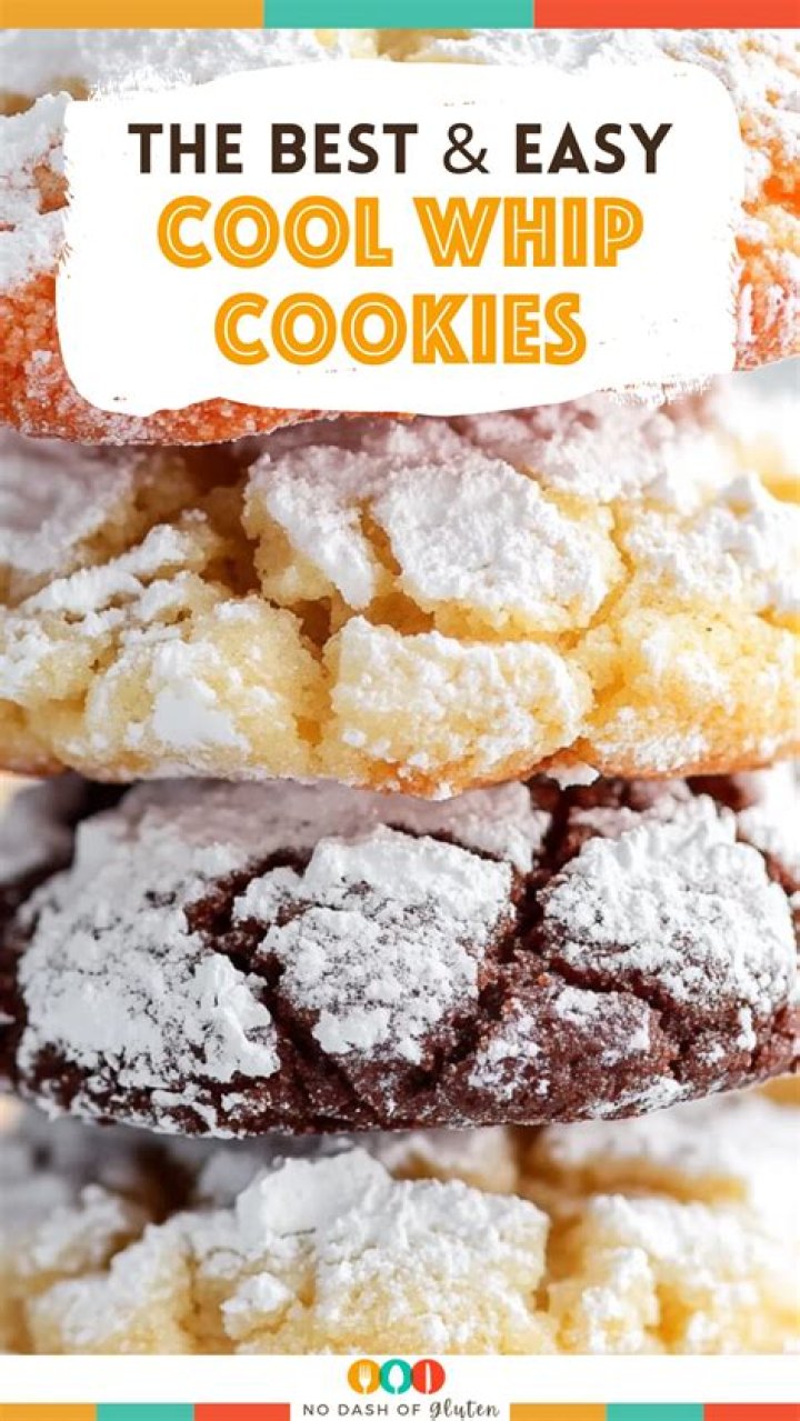 Cool Whip Cookies Recipe Just 4 Ingredients! Sugar & Soul