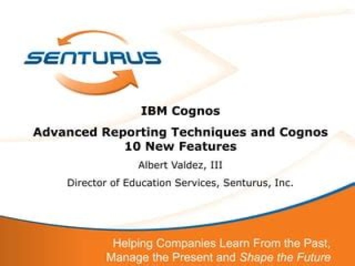 COVID19 & Cognos with Albert Valdez III Cresco