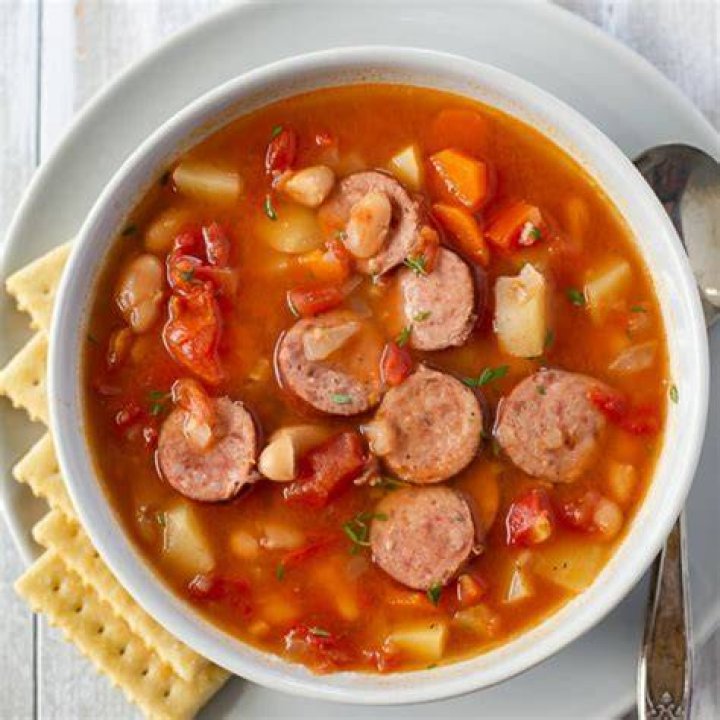 Crock Pot Kielbasa Soup Recipe Crockpot soup recipes, Soup recipes