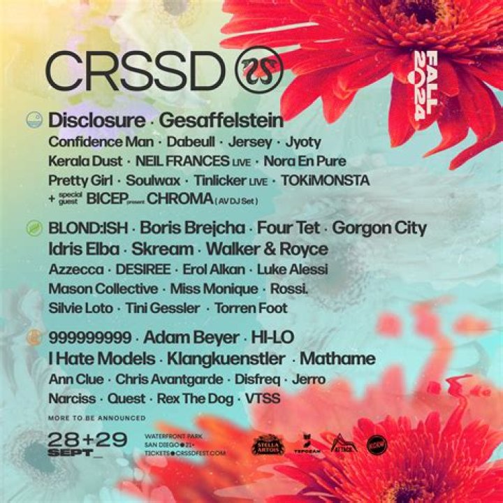 CRSSD Fest electronic music marathon had a hot opening on Saturday