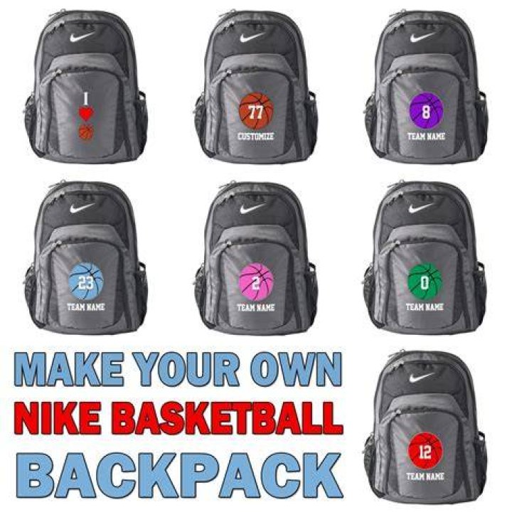 Custom Nike Basketball Backpacks Basketball backpack, Nike elite