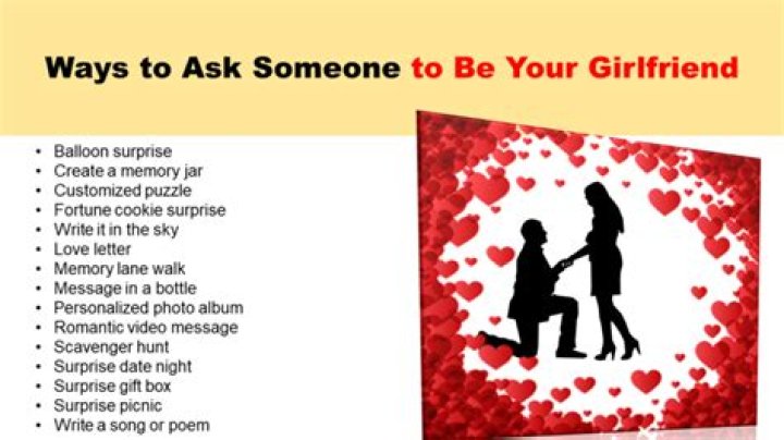 Cute Ways to Ask Someone to Be Your Girlfriend GrammarVocab