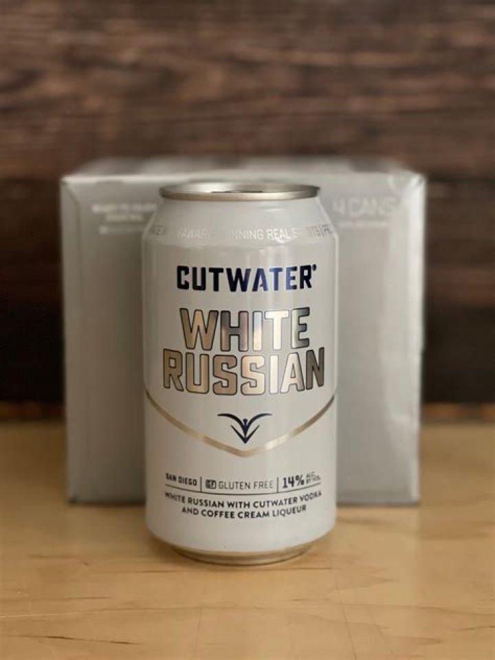 Cutwater White Russian Ready To Drink Cocktails (4PK) 3brothersliquor