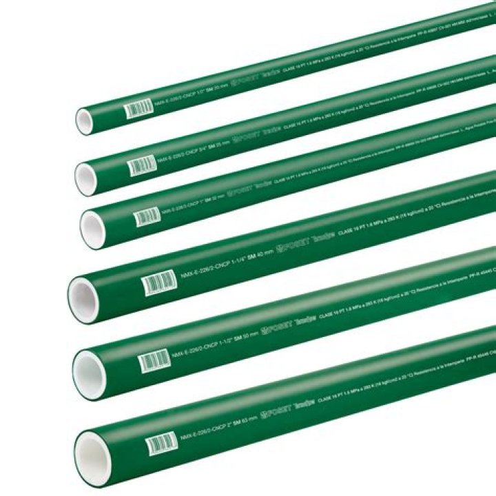CV002 Tubo de PPR, 25mm, 3/4' x 4mts TRUPER DIHERESA