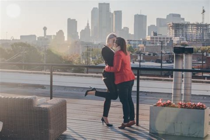 Dallas Lesbian Engagement Steph Grant Cute Lesbian Couples, Lesbian