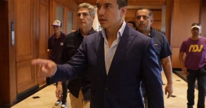 Daniel Noboa responde a Zurita y asegura que no habrá impunidad en el