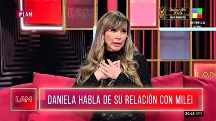 Daniela Mori “A Javier lo veo muy preparado para ser presidente, es