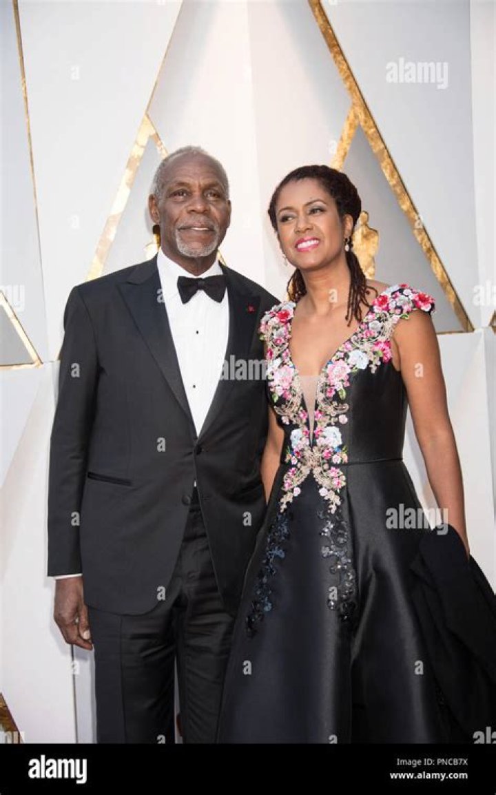 Danny Glover and Eliane Cavalleiro on the Oscars Red Carpet 2018