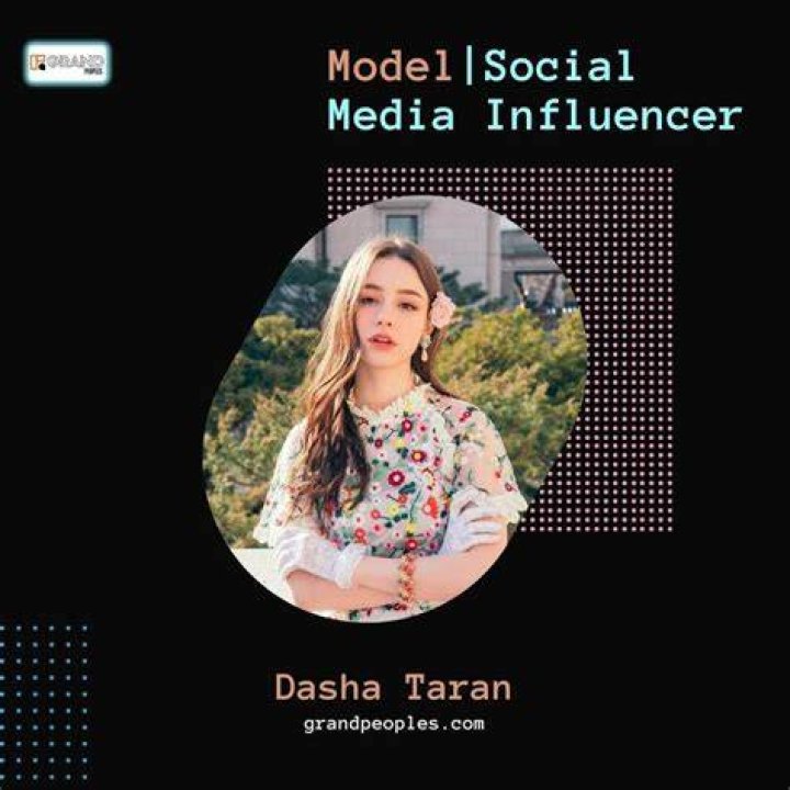 Dasha Taran Biography, Wiki, Age, Height, NetWorth, Boyfriend BIOGRAPHEY