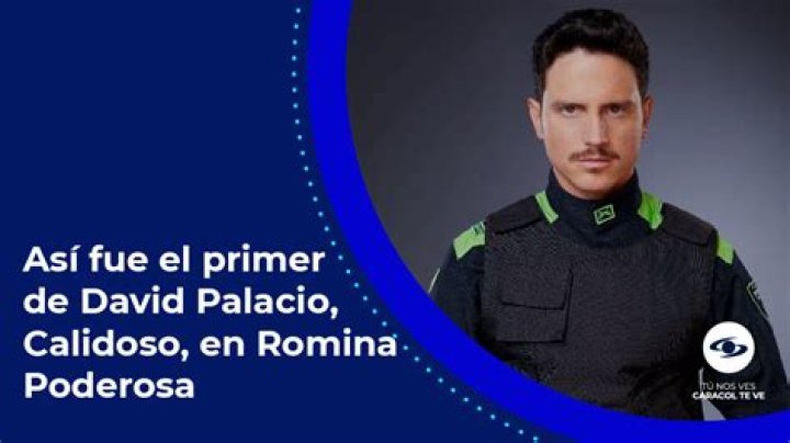 David Palacio, actor de Romina Poderosa, es un apasionado por los