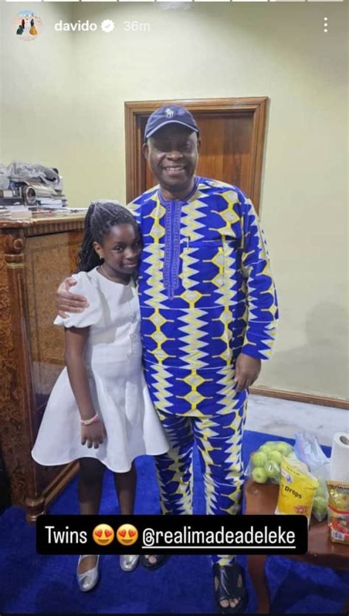 Davido shares first photo of his son David Adedeji Ifeanyi Adeleke JR