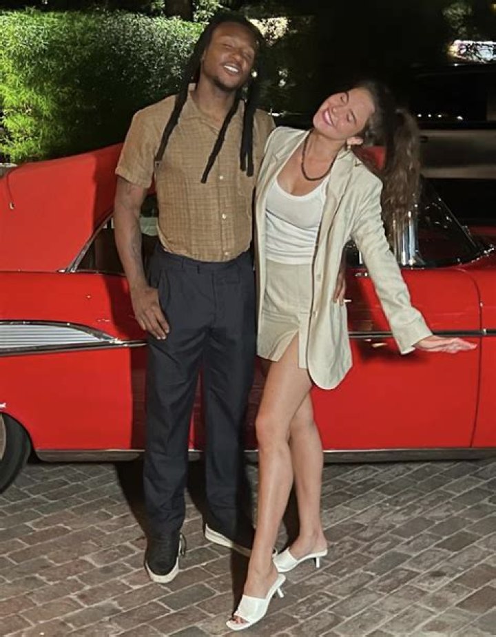 DeAndre Hopkins celebrates birthday with girlfriend BreAnna Young