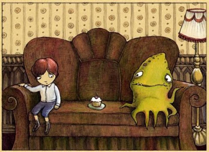 Deanna Molinaro is awesome. This is called "Awkward" Giclee art print